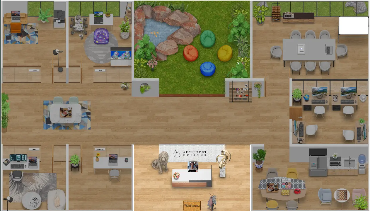 Remote office environment