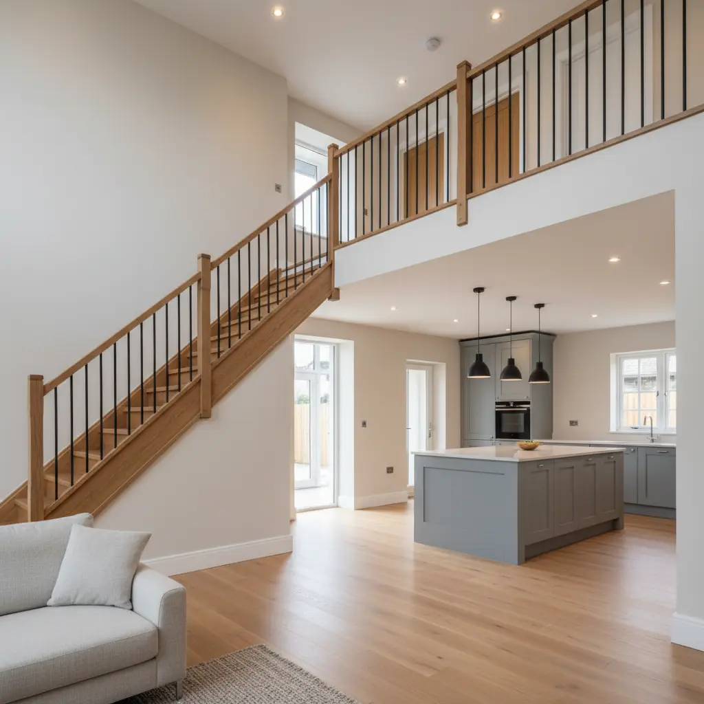 Double-Storey Remodel - Architectural rendering