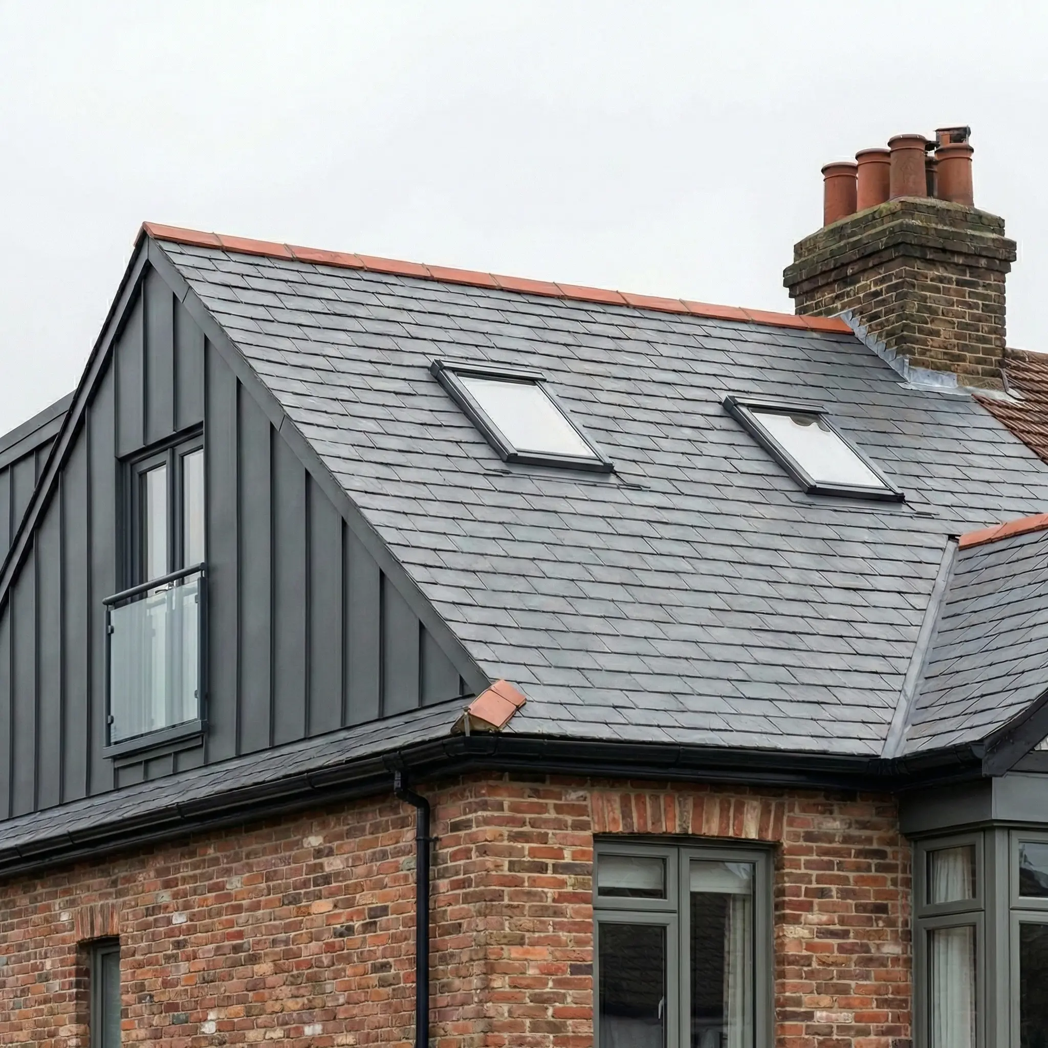 Hip to Gable Conversion - Architectural rendering