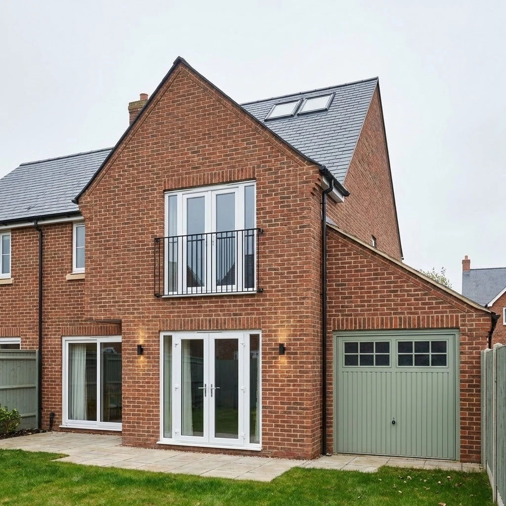 Second-Storey Extension - Architectural rendering